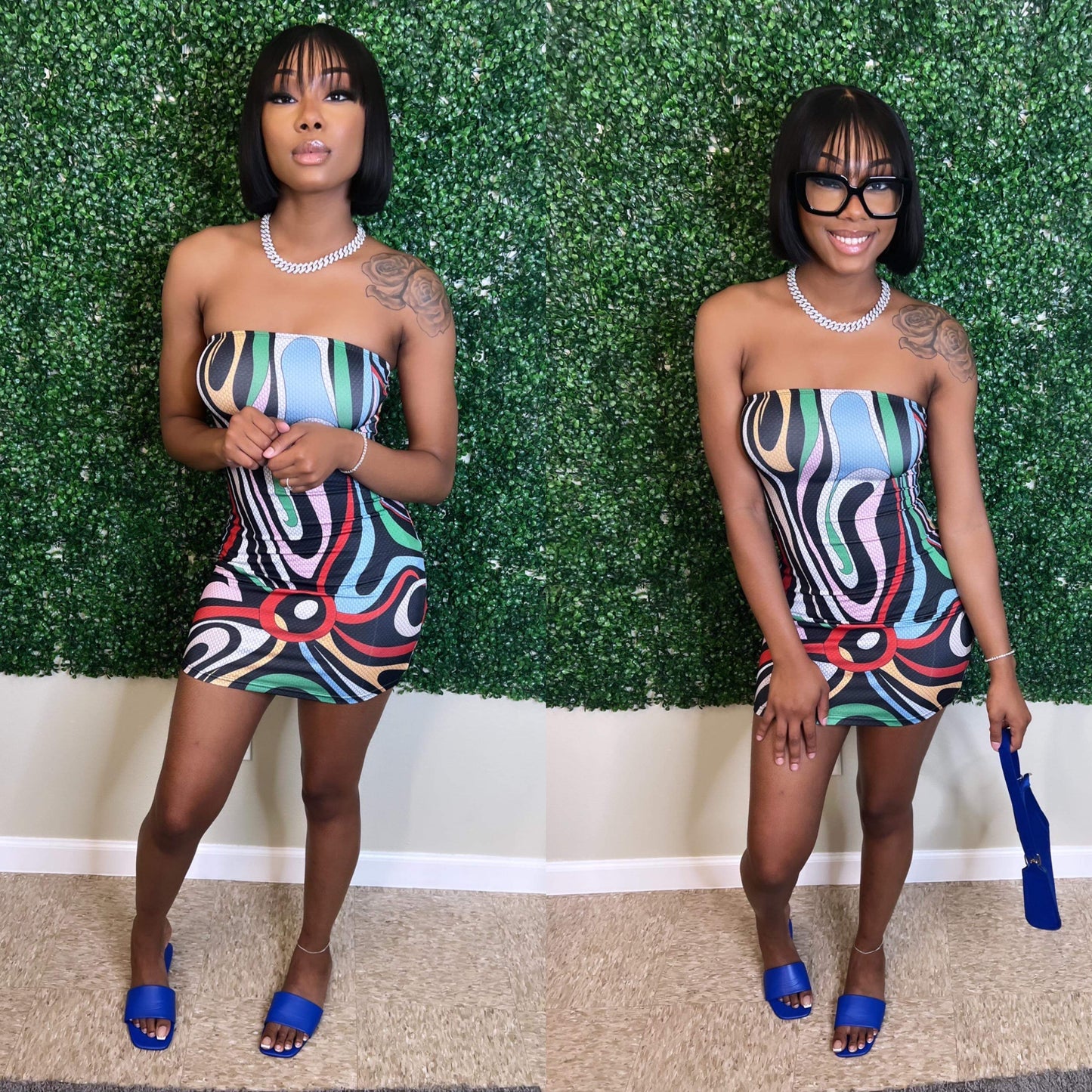 Colorful Tube Dress